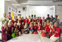 Keluarga Besar SMPN 2 Baradatu Gelar Buka Puasa Bersama