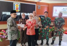 Pemkab Way Kanan dan BAZNAS Gelar Pembayaran Zakat Serentak, Libatkan Forkopimda