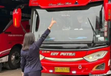 Jelang Lebaran, Bus AKAP di Lampung Diperiksa Kelaikannya