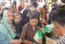 Disperindag Way Kanan Gelar Operasi Pasar Murah di Baradatu