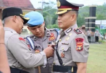 Kompol Martono Resmi Jabat Wakapolres Way Kanan Gantikan Kompol Iwan