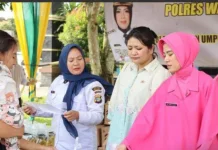 Polres Way Kanan Gelar Gerakan Pasar Murah