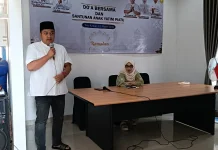 DPC Demokrat Way Kanan Gelar Buka Puasa dan Santuni Ratusan Anak Yatim