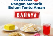 Awas Pangan Menarik Belum Tentu Aman