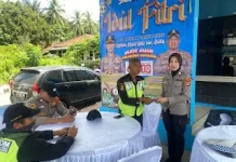 Sidokkes Polres Way Kanan Siagakan Layanan Kesehatan saat Momen Lebaran