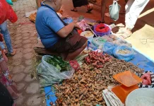 Penjual Bumbu Raup Rezeki jelang Idul Fitri