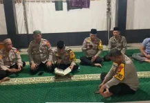 Personel Polres Way Kanan Gelar Khataman Al-Qur'an