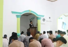 Warga Muhammadiyah Way Kanan Gelar Salat Idul Fitri