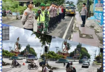 Jalur Lintas Tengah Way Kanan Terpantau Ramai Lancar