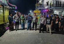 Polsek Buay Bahuga Amankan Malam Takbir di Empat Titik