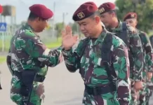 Danlanudad Gatot Soebroto Pimpin Apel Konsolidasi Pasca Libur Lebaran