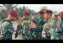 Danlanudad Gatot Soebroto Pimpin Apel usai Libur Lebaran