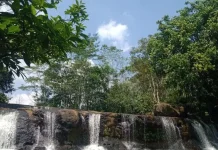 Curup Kereta Rambang Jaya, Wisata Air Terjun Favorit Way Kanan