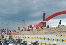 Tugu Ryacudu Jadi Alternatif Rekreasi Warga
