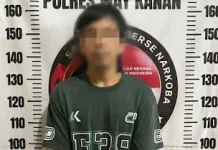 Satresnarkoba Polres Way Kanan Ringkus Pengedar Sabu