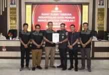 KPU Way Kanan Tetapkan Daftar Pemilih Berkelanjutan