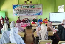 Kemenag Way Kanan Kampanyekan Pergaulan Sehat di Pesantren