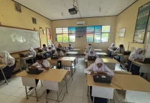 Ribuan Siswa SMP di Banjit Ikuti TKA 2026