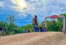 USAC Grasstrack Motocross 2026 di Way Kanan Berjalan Meriah
