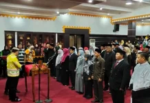 Lantik 43 Pejabat, Bambang : Jabatan Itu Amanah
