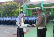 Police Goes to School, Satlantas Edukasi Siswa Way Kanan