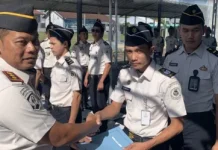14 Petugas Lapas Way Kanan Resmi Naik Pangkat