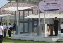 Kalapas Buka Pekan Olahraga HBP Ke-62 di Lapas Way Kanan