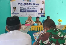 SMAN 1 Baradatu Sosialisasikan Penerimaan Murid Baru 2026