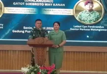 Letkol Cpn Ferdinandus Guntur Siap Perkuat Kolaborasi di Way Kanan