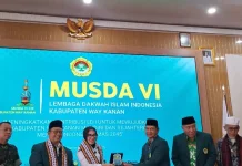 Ketua DPW LDII Lampung Hadiri Musda VI LDII Way Kanan