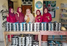 Semangat Kartini Warnai Posyandu Tulip Kampung Ramsai