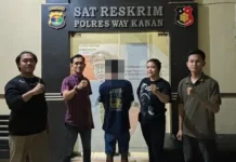 Polres Way Kanan Amankan Pemuda Terkait Dugaan Kekerasan Seksual terhadap Anak