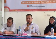 BPS Way Kanan Canangkan Desa Cinta Statistik di Kecamatan Umpu Semenguk