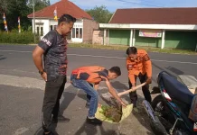 BPBD Ikut Korve Peringati HUT ke-27 Way Kanan