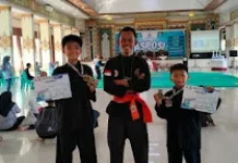 Atlet Cilik Way Kanan Raih Emas Pencak Silat