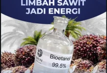 Limbah Sawit Indonesia Berpotensi Hasilkan 1,6 Juta Ton Bioetanol per Tahun