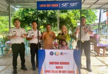 Lapas Way Kanan Salurkan Gerobak Gratis untuk UMKM Keluarga Warga Binaan