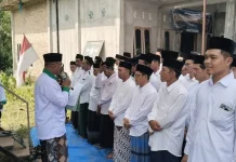 PCNU Way Kanan Lantik 10 Ranting NU di Rebang Tangkas