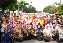 Peringati Hardiknas, Siswa Se-Metro Belajar Membatik Shibori