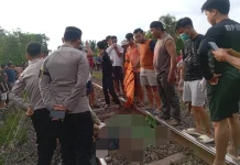 Diduga Pakai Headset, Pria di Way Kanan Meninggal Dunia usai Tertabrak Kereta