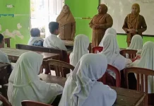 POPM Cacingan Sasar Siswa SDN 01 Way Tuba