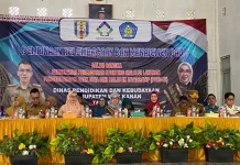 Bunda PAUD Way Kanan Kukuhkan Pengurus Tiga Kecamatan