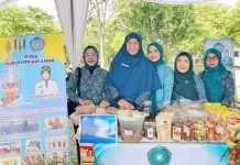 TP PKK Way Kanan Promosikan Produk UP2K pada Kunjungan Pusat