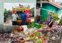 SMPN 1 Baradatu Nyaris Ludes Dilalap Api