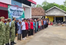 Koramil Bahuga Ajak Warga Sukseskan Gerakan Indonesia Asri