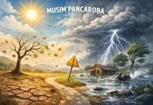 BPBD Way Kanan Imbau Warga Waspada Cuaca Ekstrem Pancaroba