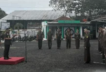 Kejari Way Kanan Gelar Upacara Harkitnas 2026