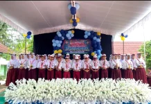 UPT SDN 1 Setia Negara Lepas 45 Siswa Kelas VI