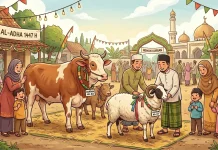 Tak Harus Jantan Hewan Ternak Betina Sah Dikurbankan