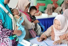 Posyandu di Way Tuba Layani Warga Semua Usia